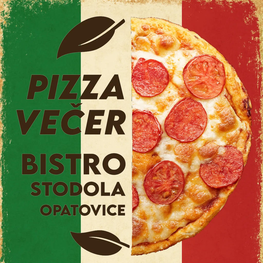 Pizza večer ve stodole